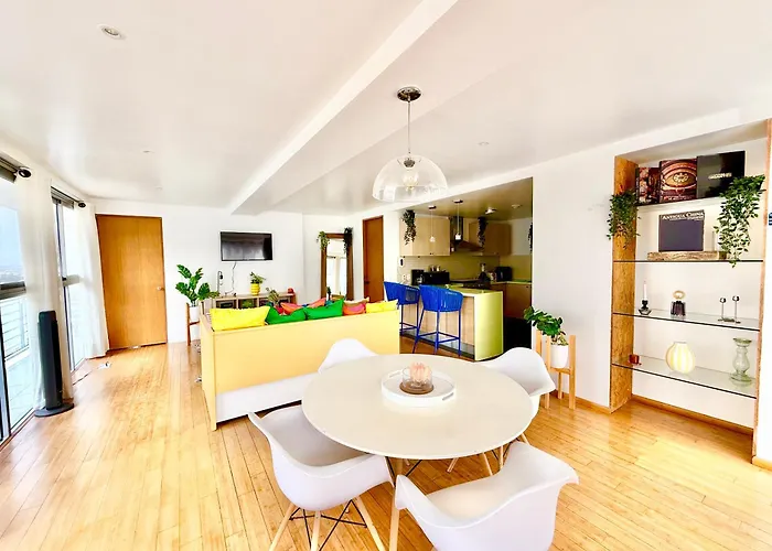 Departamento 6 Personas Centro Banamex Apartment *